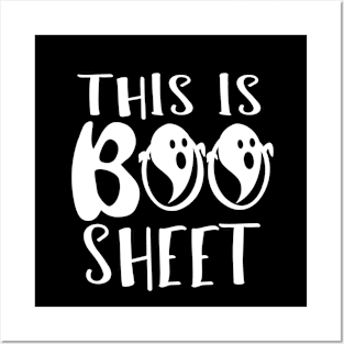 This Is Boo Sheet - Halloween Boo Boo Sheet Ghost Costume Posters and Art